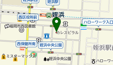 オプスヘアー(OPShair) 姪浜店の地図画像