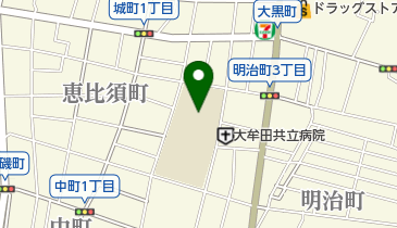 大牟田市 明治学童保育所の地図画像