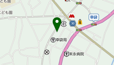 からあげ大将幸袋店の地図画像