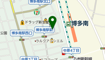 ホットステージの地図画像