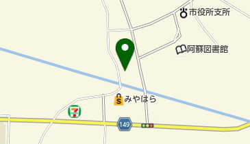 あそ逍遙亭の地図画像