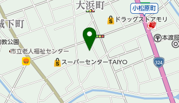 ワミレスウインズサロン天草の地図画像