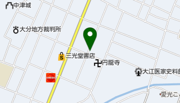 帯ときもの・まつおの地図画像