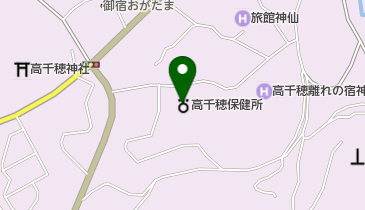 宮崎県健康づくり協会(公益財団法人)高千穂駐在の地図画像