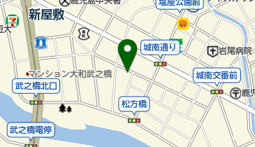 南日本通商の地図画像