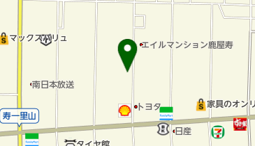 ノエビア化粧品鹿屋ミユキの地図画像