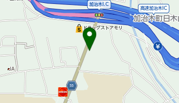 加治木ヨコハマタイヤの地図画像