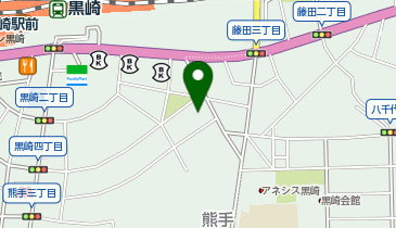 多目的ホールきてみて館の地図画像