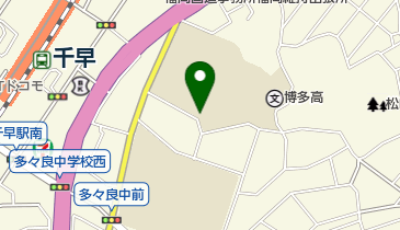 博多学園 幼稚園統括本部の地図画像