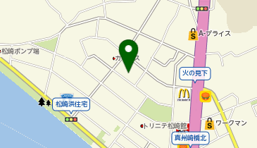 アリトスポーツの地図画像