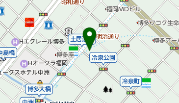 富士電機株式会社九州支社の地図画像