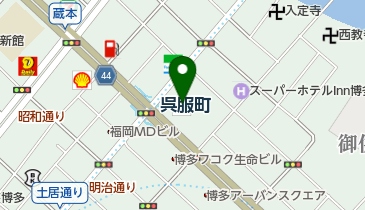 あけぼの薬局呉服町店の地図画像