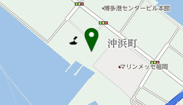 福岡出入国在留管理局 博多港出張所の地図画像