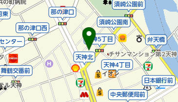 中外鉱業株式会社福岡支店の地図画像