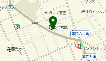 マロニエ薬局の地図画像