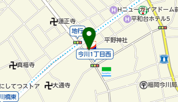 おしゃれサロンながさわの地図画像