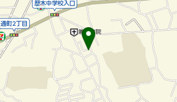 ボディバランスくぬぎの地図画像