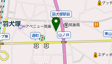 ニチイケアセンターちくごの地図画像