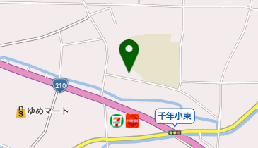 うきは市 千年コミュニティセンターの地図画像