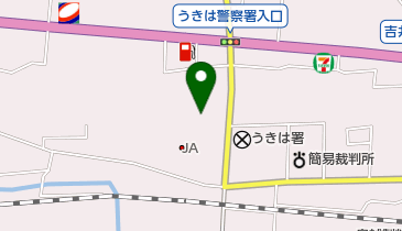 かどやクリーニングAコープ吉井店の地図画像