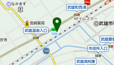 佐世保バーガーネイビーズ武雄店の地図画像