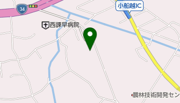 野生動物救護センターの地図画像