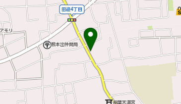 ふくなが理容店の地図画像