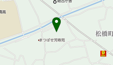 まつの木作業所の地図画像