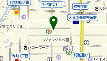 有限会社花遊 都町店の地図画像