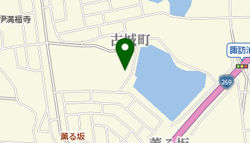 薫る坂ゴルフ練習場の地図画像
