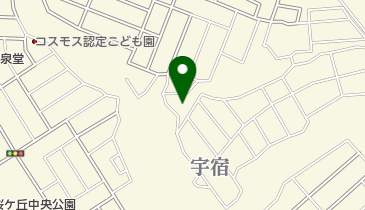 理容ハッピーハマダの地図画像