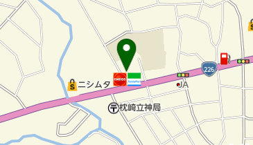 陶片木の地図画像