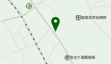 黒木動物総合病院の地図画像