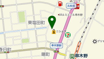 サンゲームス・串木野店の地図画像