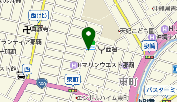 元気サロン直の地図画像