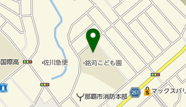 銘苅小学校PTCAの地図画像