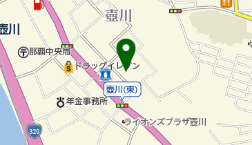 あじさい美容室の地図画像