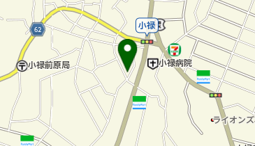 ばなな薬局の地図画像