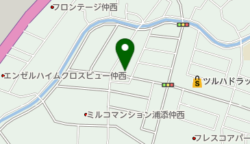 伊佐珠算塾の地図画像