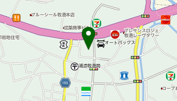 ヒーリングスポットマーチャンの地図画像