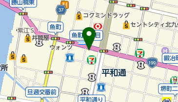 シーボン・フェイシャリストサロン小倉店の地図画像