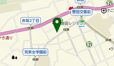 Room美容室の地図画像