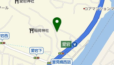 小副川博多人形工房の地図画像
