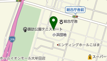 美想よしはらの地図画像