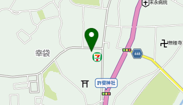 あらきマッサージ院の地図画像