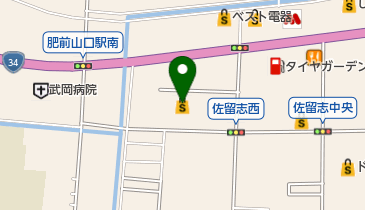 タツミヤ江北店の地図画像