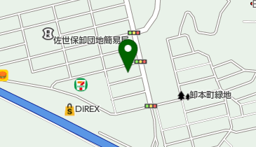 古着屋ムックハウス佐世保店の地図画像