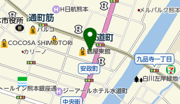 大栄国家試験学院熊本校の地図画像