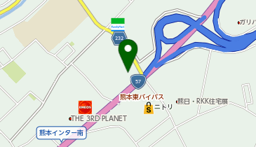 ホンダカーズ熊本熊本インター店の地図画像