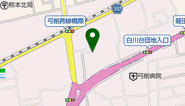 森の花屋の地図画像